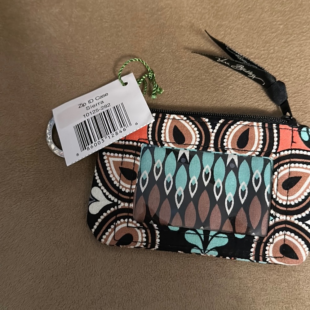Vera Bradley Zip ID case in Sierra